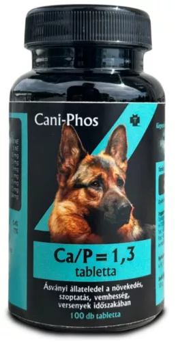 CANI-PHOS CA/P 1,3 tabletta 100db