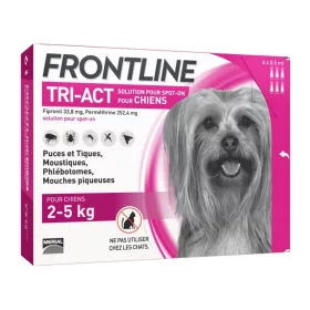   Frontline Tri-Act rácsepegtető oldat 2-5kg-os kutyáknak 1 pipetta