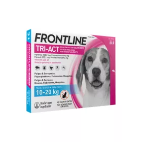   Frontline Tri-Act rácsepegtető oldat 10-20kg-os kutyáknak 1 pipetta