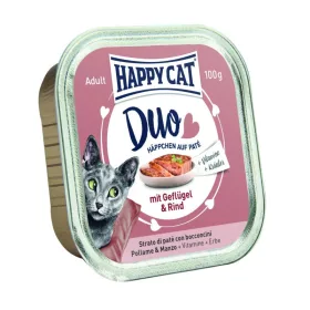   Happy Cat Minkas Duo pástétomos falatkák szárnyas-marha 100g