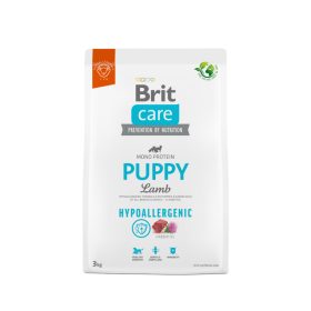   Brit Care Puppy All Breed lamb&rice 3kg- hipoallergén kutyatáp, kölykök számára