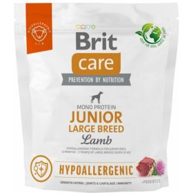   Brit Care Junior Large Breed lamb&rice 1kg - hipoallergén kutyatáp, nagytestű kölyökkutyáknak