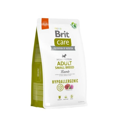 Brit Care Adult Small Breed lamb&rice 1kg - hipoallergén kutyatáp, kistestű (10kg alatti), felnőtt kutyák részére