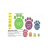 Pawz bio gumi kutyacipő Tiny fekete 4db