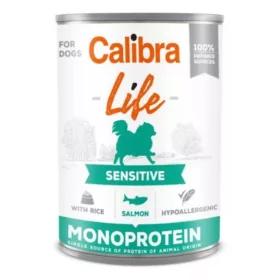 Calibra Dog Life Sensitive salmon konzerv 400g