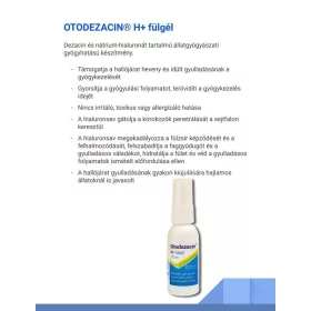 Otodezacin H+ fülgél 30ml