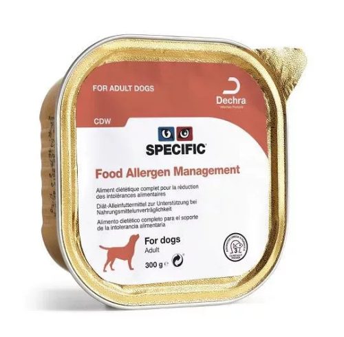 Specific CDW Food Allergy Management 300g - hipoallergén kutya alutálcás eledel