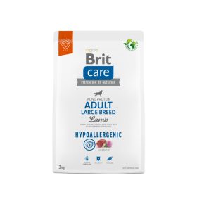   Brit Care Adult Large Breed lamb&rice 3kg - hipoallergén kutyatáp (25kg feletti, felnőtt kutyáknak)