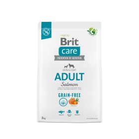   Brit Care Grain-Free Adult Salmon & Potato 3kg- hipoallergén, gabonamentes kutyatáp (1-25kg)
