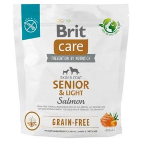   Brit Care Grain-Free Senior & Light Salmon & Potato 1kg- hipoallergén kutyatáp idős és/vagy túlsúlyos kutyák részére