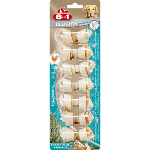 8 in 1 Delights Pro Dental rágócsont XS 7db