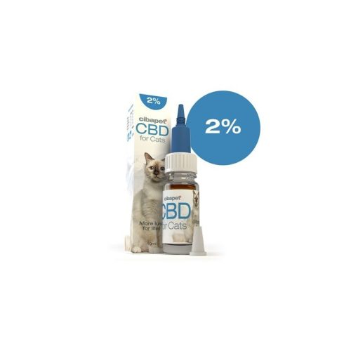 Cibapet 2% CBD olaj macskáknak 10ml