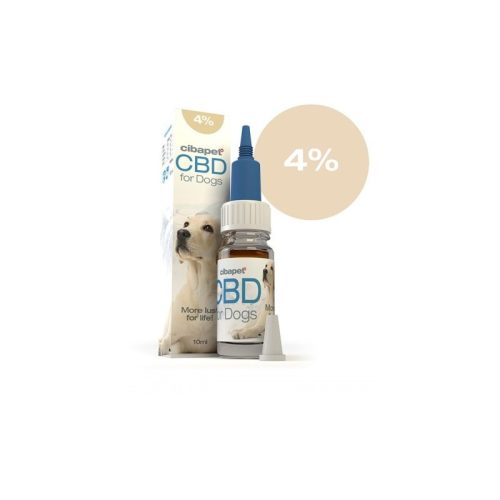 Cibapet 4% CBD olaj kutyáknak 10ml