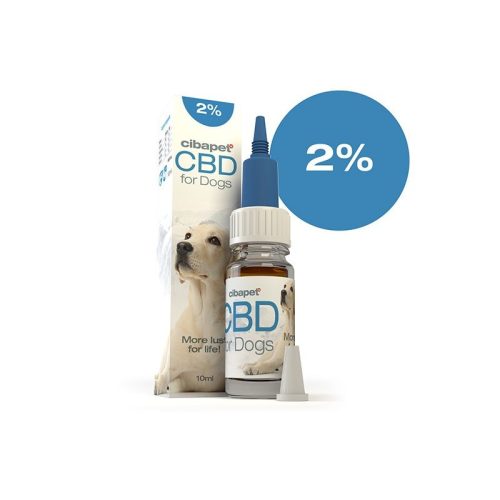 Cibapet 2% CBD olaj kutyáknak 10ml