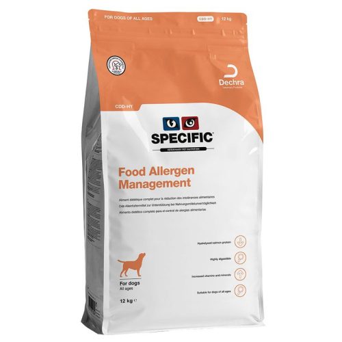 Specific CDD-HY Food Allergen Management 12kg - kutya száraztáp