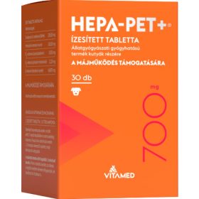 Hepa-Pet Plus ízesített tabletta 700 mg - 30 tabletta