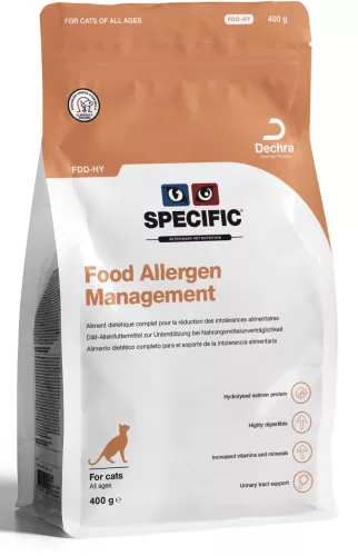 Specific FDD-HY Food Allergen Management 400g - macska száraztáp