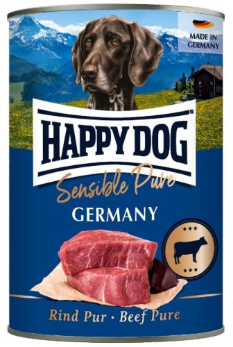 Happy Dog Germany (Rind) Pur - Marhahúsos konzerv 400g