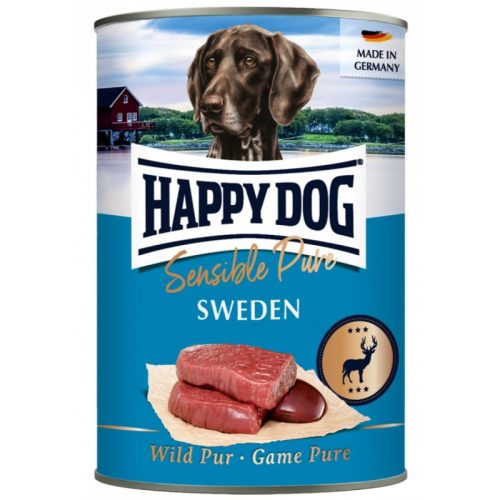 Happy Dog Sweden (Wild) Pur  - Vadhúsos konzerv 400g