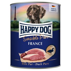 Happy Dog France (Ente) Pur - Kacsahúsos konzerv 800g