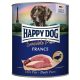 Happy Dog France (Ente) Pur - Kacsahúsos konzerv 800g