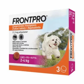 FrontPro rágótabletta 2-4kg-os kutyáknak 3 tabletta