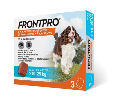 FrontPro rágótabletta 10-25kg-os kutyáknak 1 tabletta