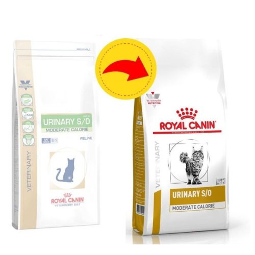 Royal Canin Urinary S/O Feline Moderate Calorie 1.5kg - macska száraztáp