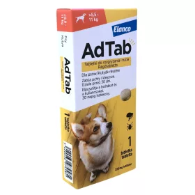AdTab rágótabletta kutyáknak 5,5-11kg 1db