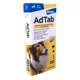AdTab rágótabletta kutyáknak 22-45kg 1db