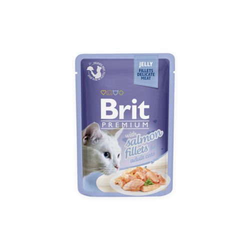 Brit Premium Cat Salmon Fillets in Jelly alutasakos 85g
