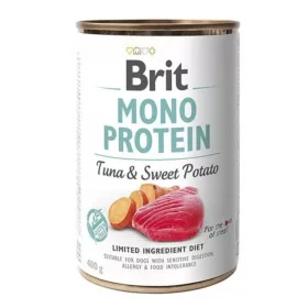   Brit Mono Protein Tuna & Sweet Potato konzerv 400g - tonhal és édesburgonya konzerv kutyáknak