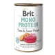 Brit Mono Protein Tuna & Sweet Potato konzerv 400g - tonhal és édesburgonya konzerv kutyáknak