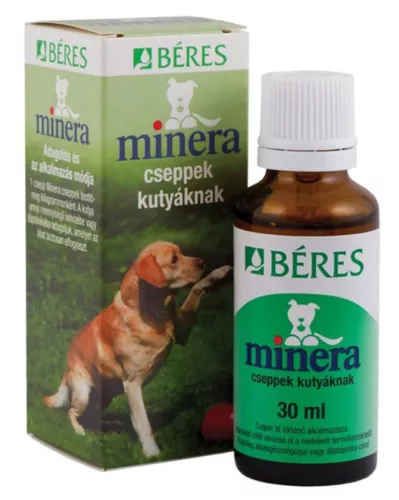 Béres Minera táplálékkiegészítő csepp kutyának 30ml