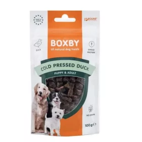 Boxby Cold Pressed kacsás jutalomfalat kutyáknak 100g