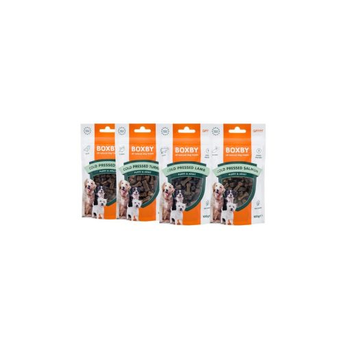 Boxby Cold Pressed kacsás jutalomfalat kutyáknak 100g