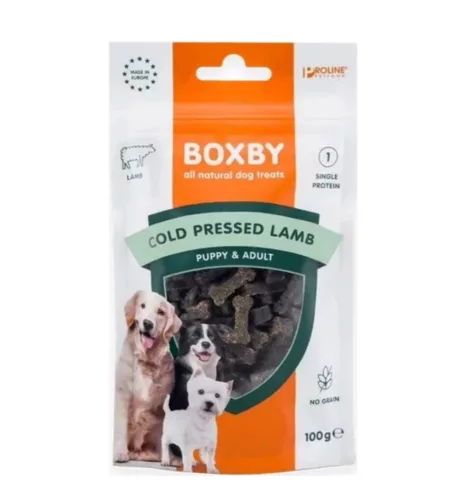 Boxby Cold Pressed bárányos jutalomfalat kutyáknak 100g