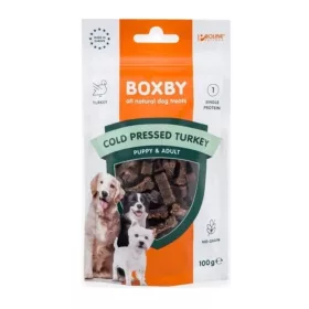 Boxby Cold Pressed pulykás jutalomfalat kutyáknak 100g