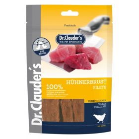   Dr. Clauder's Dog Jutalomfalat Prémium csirkemell filé 80g
