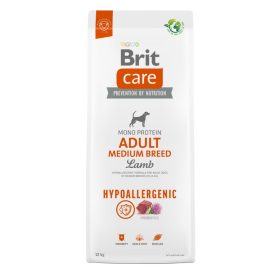   Brit Care Adult Medium Breed lamb&rice 12kg - hipoallergén kutyatáp, közepes testű (10-25kg), felnőtt kutyák részére