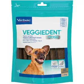   Virbac VeggieDent rágószalag XS 15db - fogtisztító kutyáknak