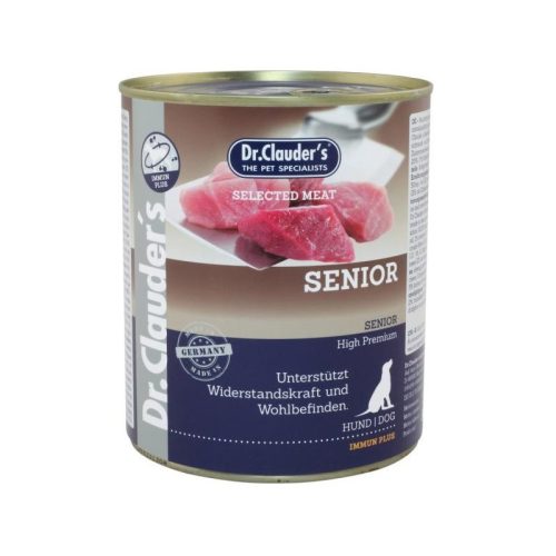 Dr. Clauder's Dog Selected Meat Senior konzerv 800g