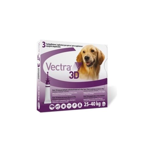 Vectra 3D spot on kutyáknak 25-40kg 1 pipetta