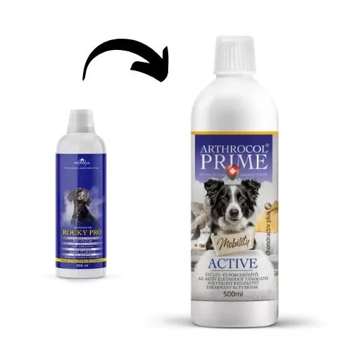 Arthrocol Rocky Pro (Mobility Active) kollagénnel dúsított ízületvédő kutyáknak 300 ml