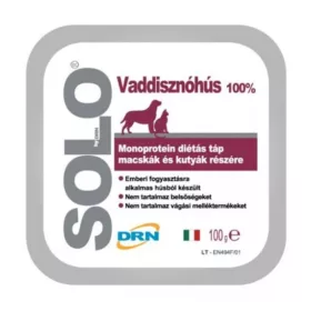 Solo Hypoallergén pástétom vaddisznó 100g