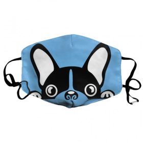Textil szájmaszk Francia bulldog 3