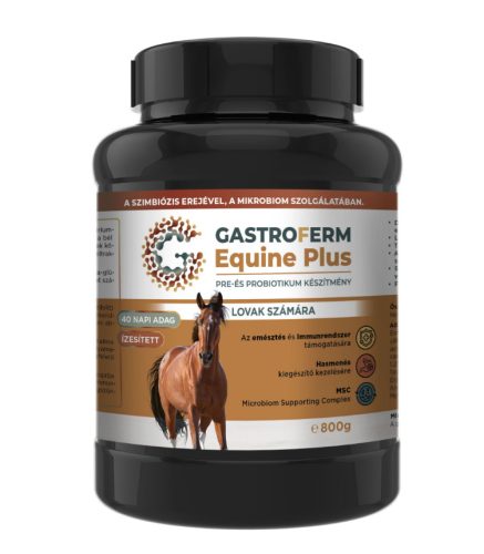 Gastroferm Equine Plus 800g – probiotikum por lovaknak