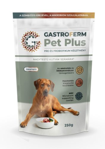 Gastroferm Pet Plus 250g – probiotikum por nagytestű kutyáknak