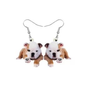 Fülbevaló Angol bulldog 2