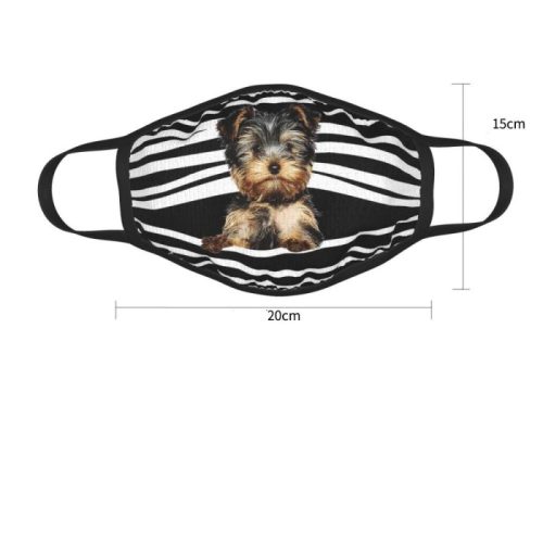 Textil szájmaszk Yorkshire terrier 3